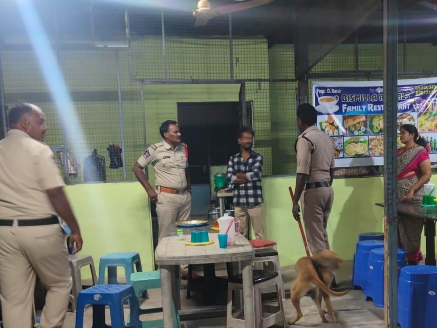 ధాబాలు, లాడ్జీలపై పోలీసులు ఆకస్మిక తనిఖీలు