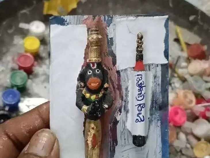 సూక్ష్మ కళాకారుడి అద్భుత ప్రతిభ