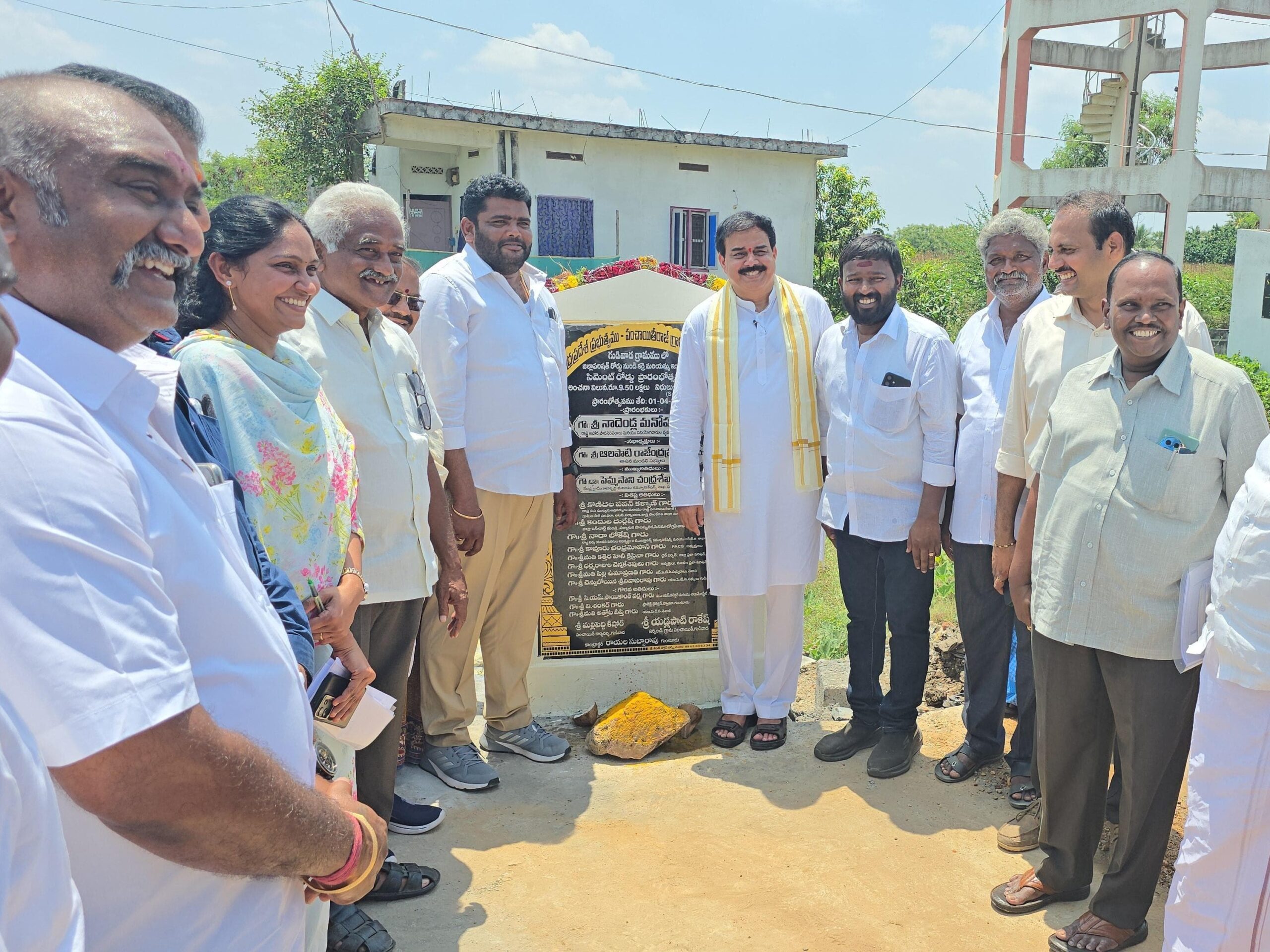 ‘తెనాలి నియోజకవర్గంలో అభివృద్ధి పనులకు వేగం’