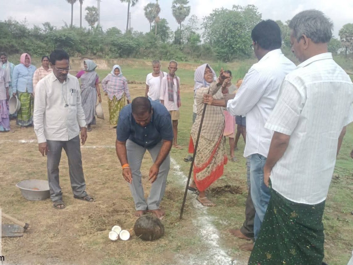 జాతీయ ఉపాధి హామీ పనులు ప్రారంభం