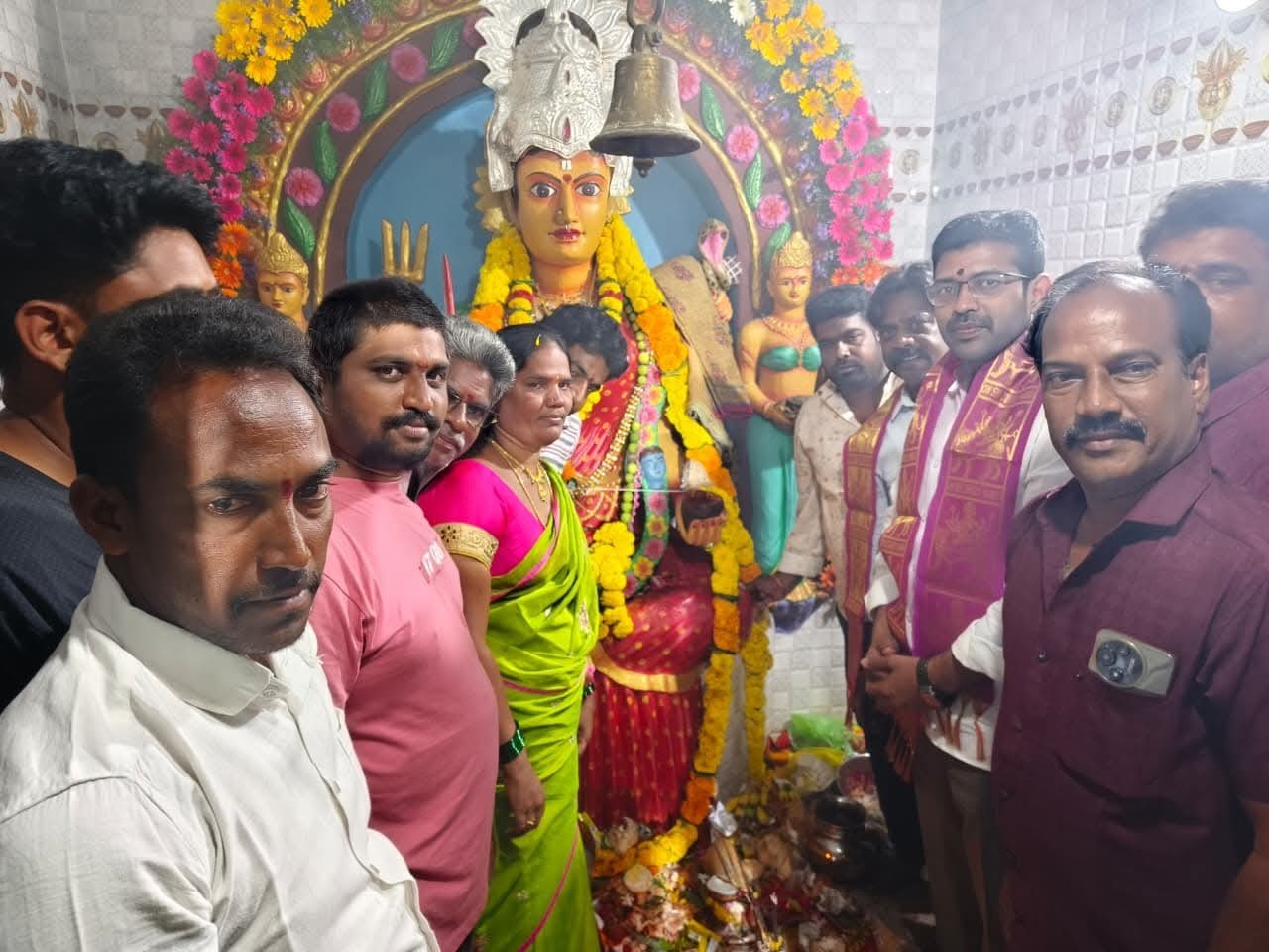 గోగులమ్మ జాతర మహోత్సవంలో పాల్గొన్న మాజీ MLA