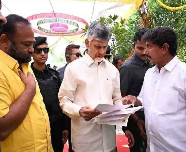 భూ ఆక్రమణలపై సీఎంకు ఫిర్యాదు