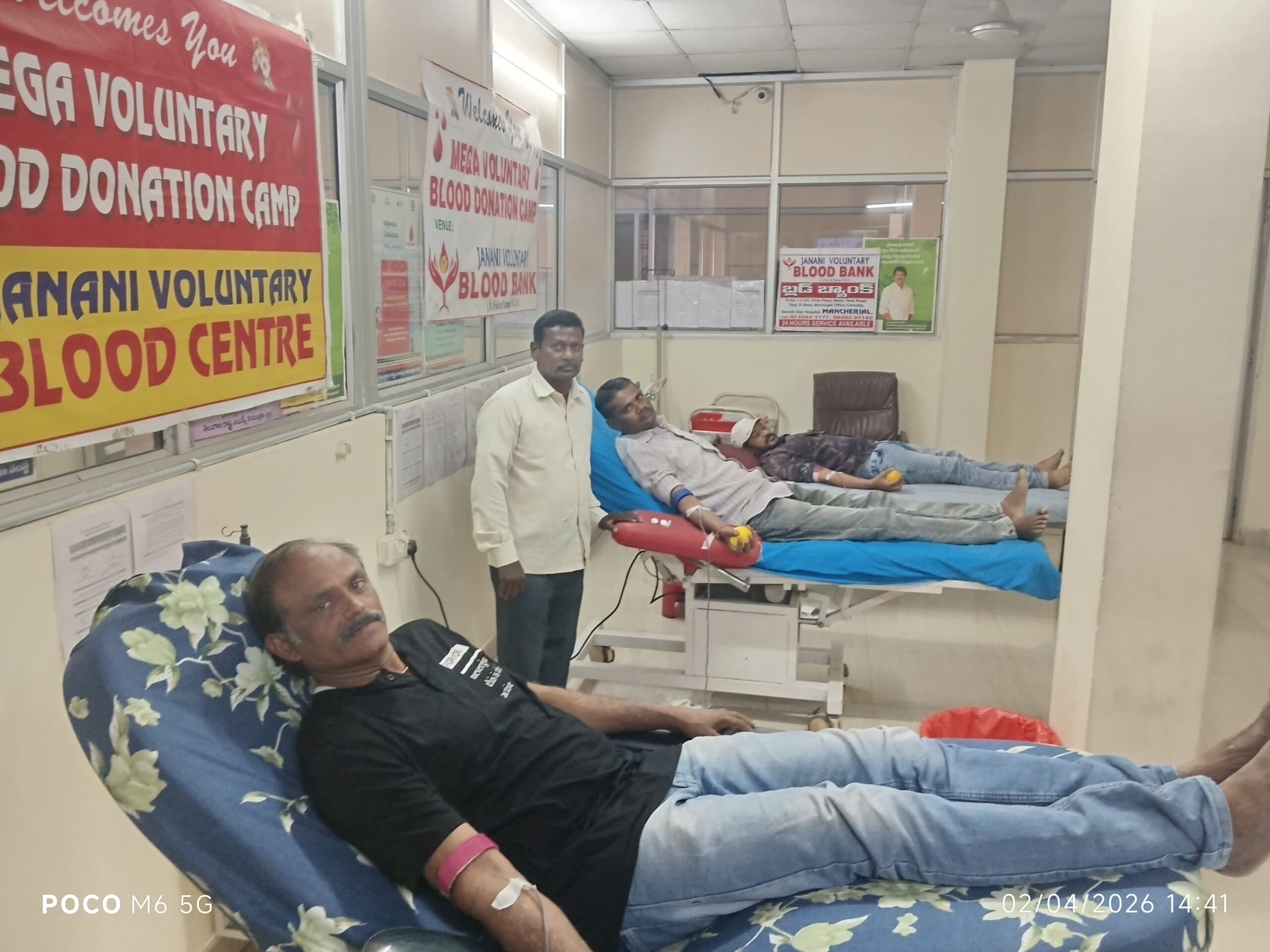 సర్వాయి పాపన్న వర్ధంతి సందర్భంగా రక్తదానం