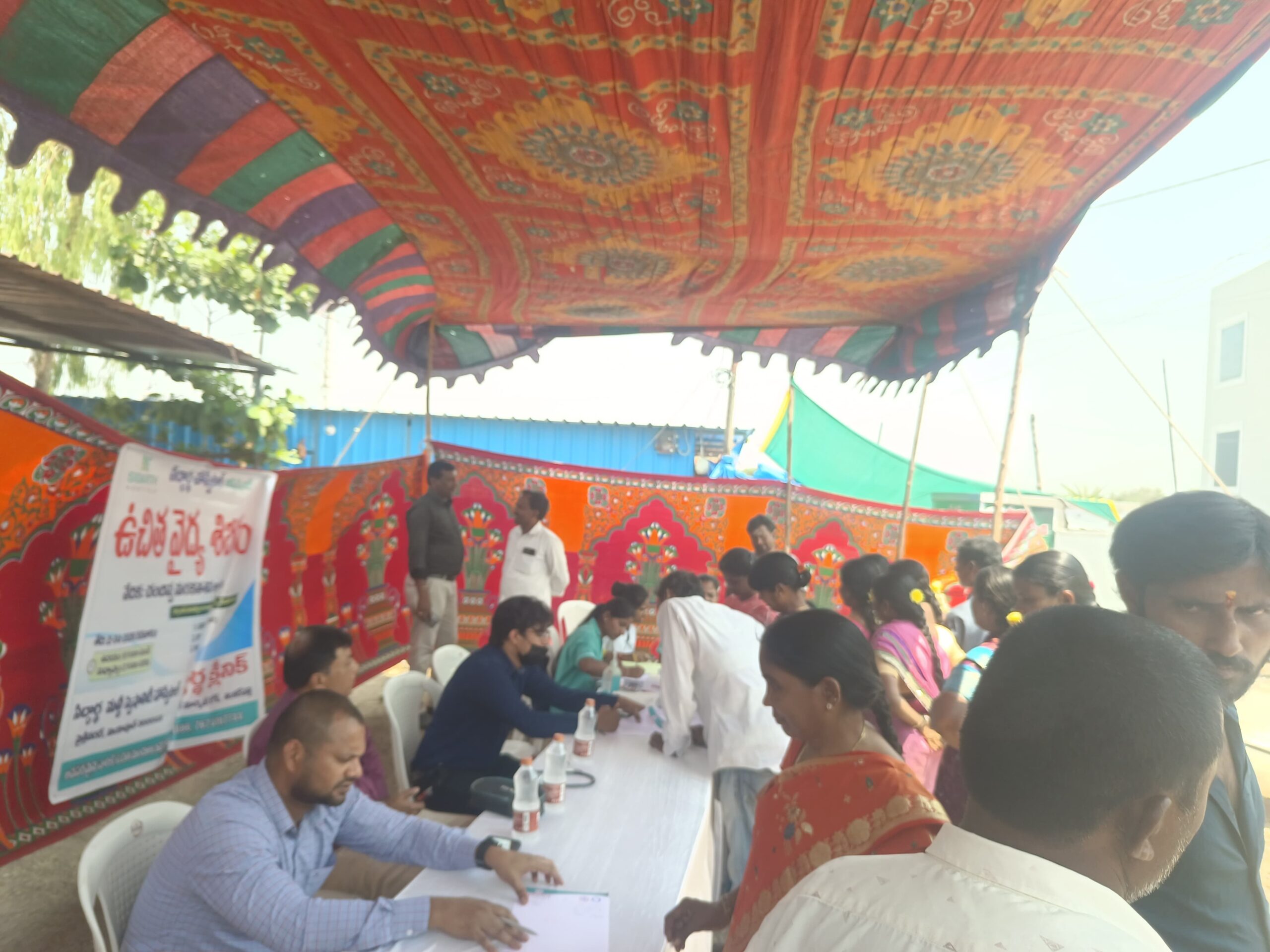 మరకత శివాలయంలో ఉచిత వైద్య శిబిరం