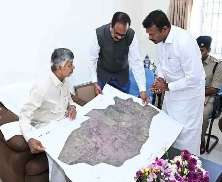 ఒంటిమిట్ట మాస్టర్ ప్లాన్ పరిశీలించిన సీఎం