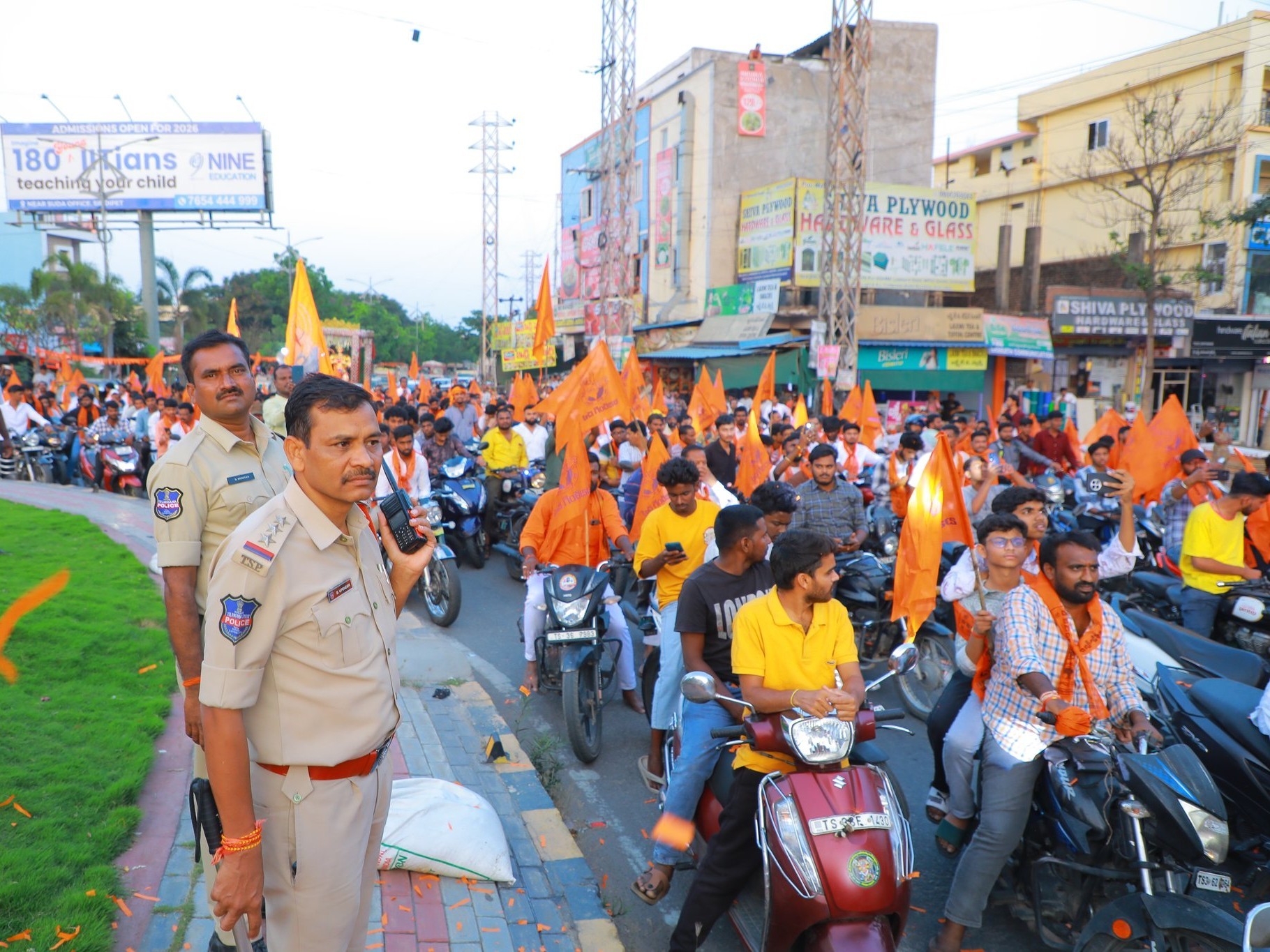 ప్రశాంతంగా ముగిసిన హనుమాన్ జయంతి వేడుకలు