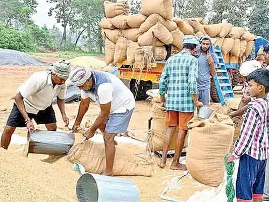 ధాన్యం కొనుగోళ్లకు 24 కేంద్రాలు సిద్ధం..!