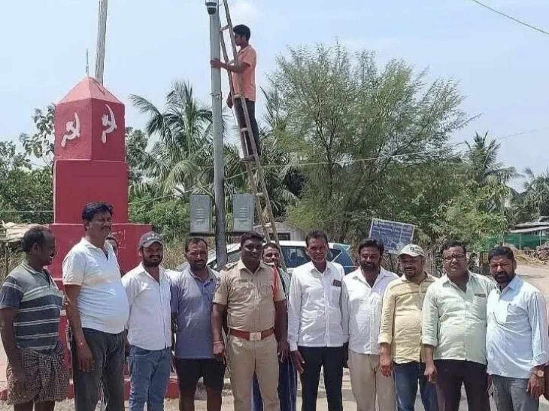 ప్రజల భాగస్వామ్యంతో ఉప్పలపాడులో సీసీ కెమెరాలు