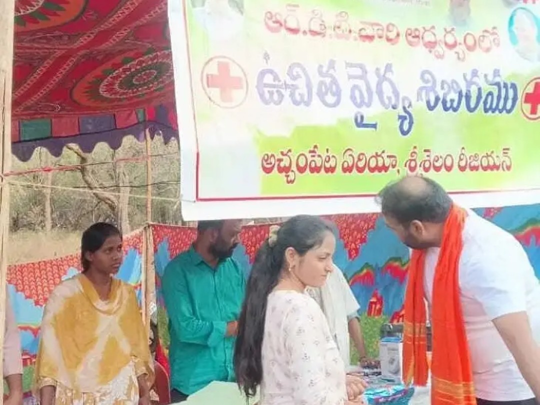 సలేశ్వరం భక్తులకు RDT వైద్య సేవలు