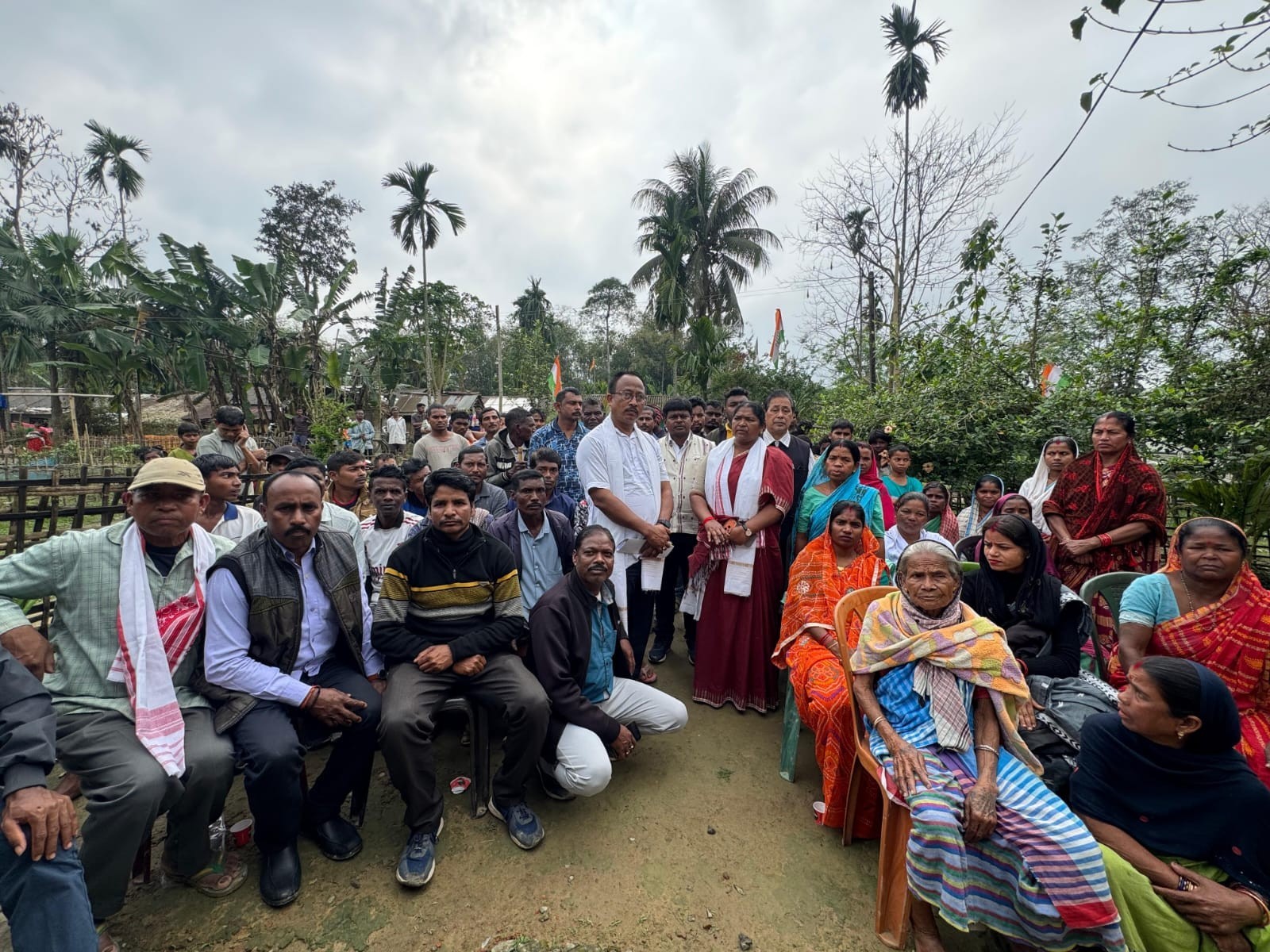 అస్సాం ఎన్నికల ప్రచారంలో మంత్రి సీతక్క