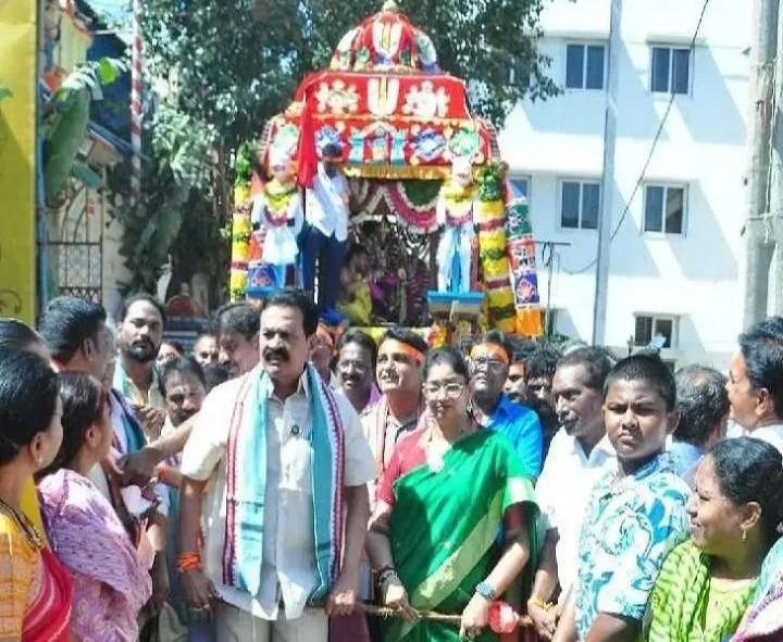 బాలాజీ నగర్ కోదండ రాముని రథోత్సవం