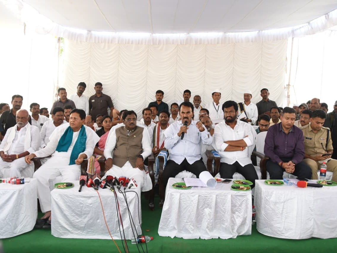 పిప్పిరి సభకు పకడ్బందీ ఏర్పాట్లు: జూపల్లి కృష్ణారావు