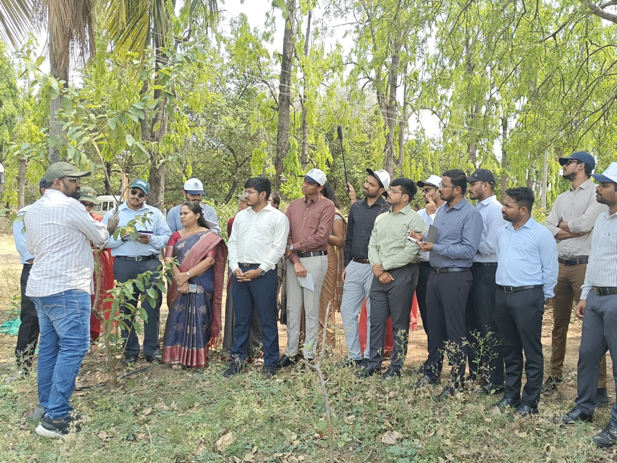 ఉద్యాన కేంద్రాన్ని సందర్శించిన డిప్యూటీ కలెక్టర్‌ల బృందం