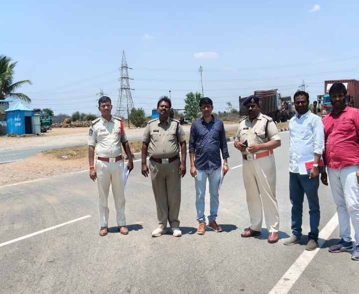 ప్రమాదాల నివారణకు బ్లాక్ స్పాట్ల తనిఖీ