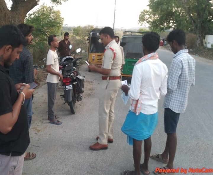 ఒకే రోజు 238 కేసులు.. రూ.46,590 జరిమానా