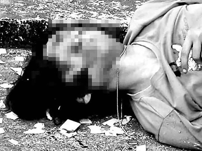 బిల్డింగ్పై నుంచి పడ్డ విద్యార్థిని.. పరిస్థితి విషమం