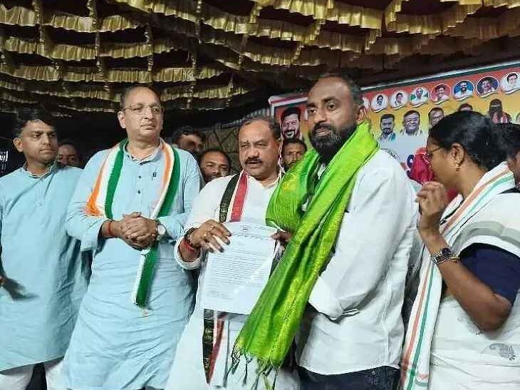 జిల్లా కాంగ్రెస్ ఉపాధ్యక్షుడిగా యూసఫ్ ఖాన్