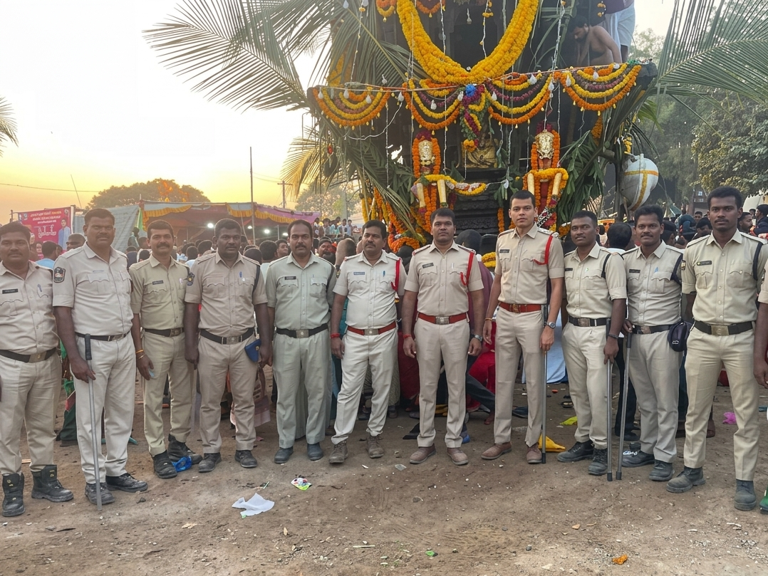 గూడెబల్లూరు రథోత్సవం శాంతంగా ముగింపు