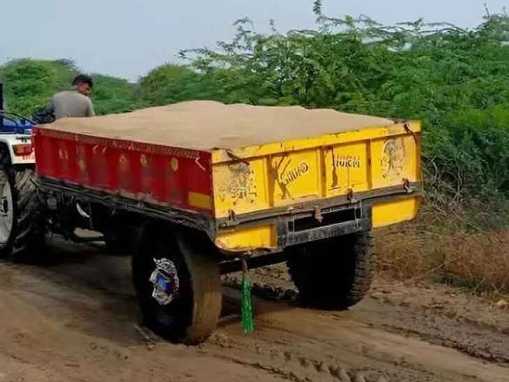 ధరూర్, కేటీ దొడ్డిలో ఇసుక దందా