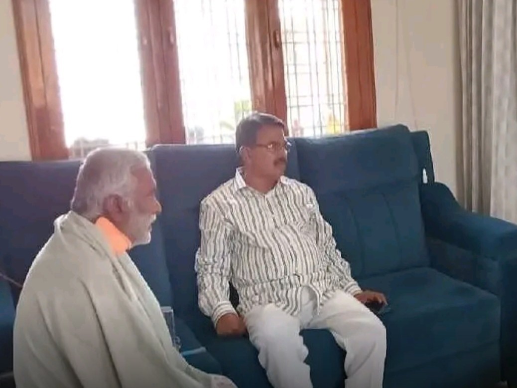 శివరాజును పరామర్శించిన నిరంజన్ రెడ్డి