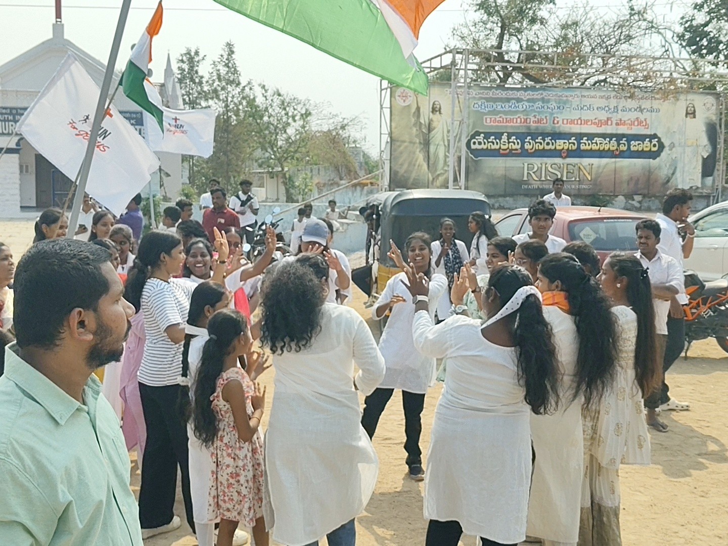 రామాయంపేటలో రన్ ఫర్ జీసస్