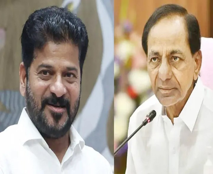 కేసీఆర్ క్యాంప్ ఆఫీసులో సీఎం రేవంత్ ఫొటో