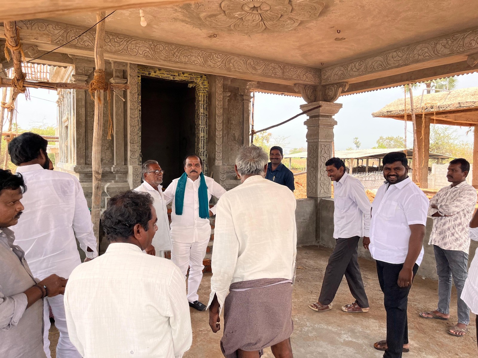 పనులను పరిశీలించిన ఛైర్మన్ వెంకటరామిరెడ్డి