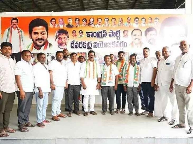 గూడూరు బీఆర్ఎస్ నేతలు కాంగ్రెస్‌లో చేరిక