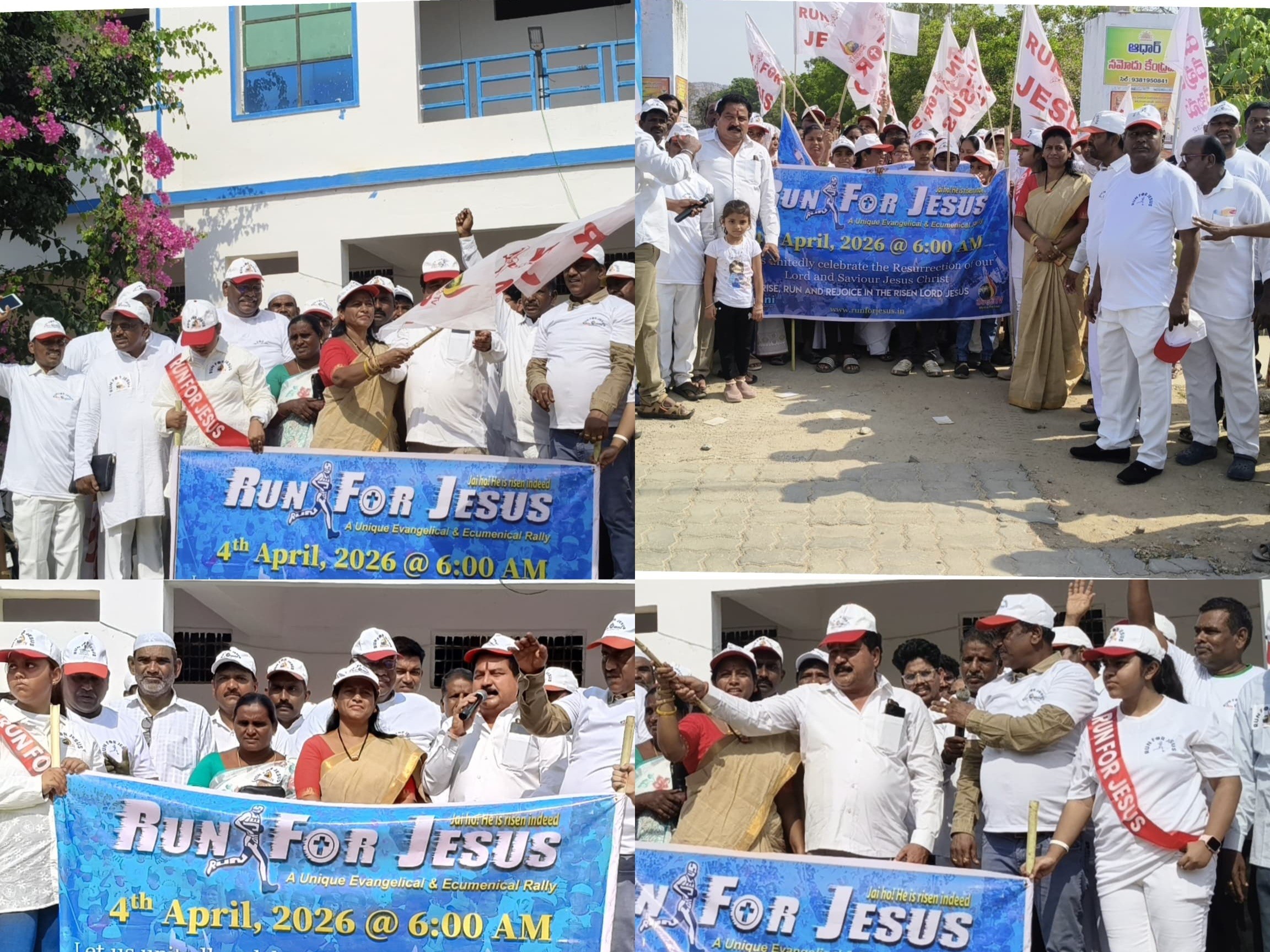 దేవరకొండలో “రన్ ఫర్ జీసస్” ర్యాలీ