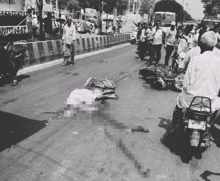 సత్తెనపల్లిలో ఘోర రోడ్డు ప్రమాదం.. ఇద్దరు మృతి