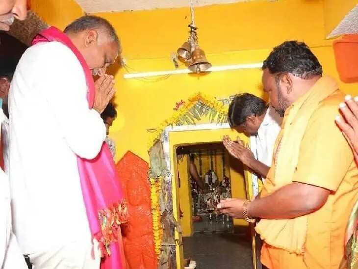 సీతారామచంద్ర స్వామి దేవాలయ ఉత్సవాల్లో హరీశ్ రావు