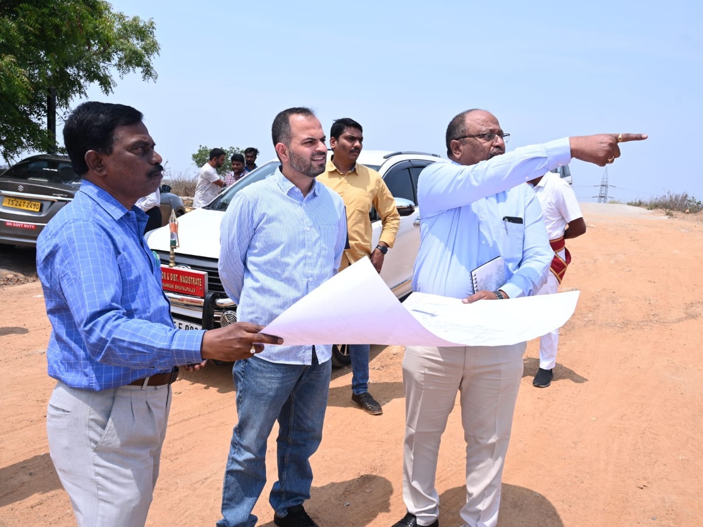 ఇంటిగ్రేట్ స్కూల్ పరిశీలించిన కలెక్టర్