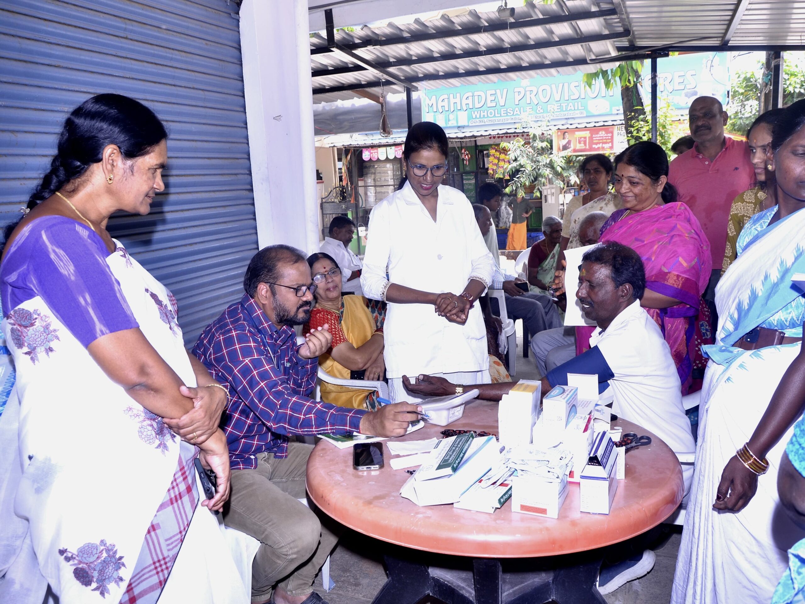 అల్వాల్లో అసంక్రమిత వ్యాధుల వైద్య శిబిరం