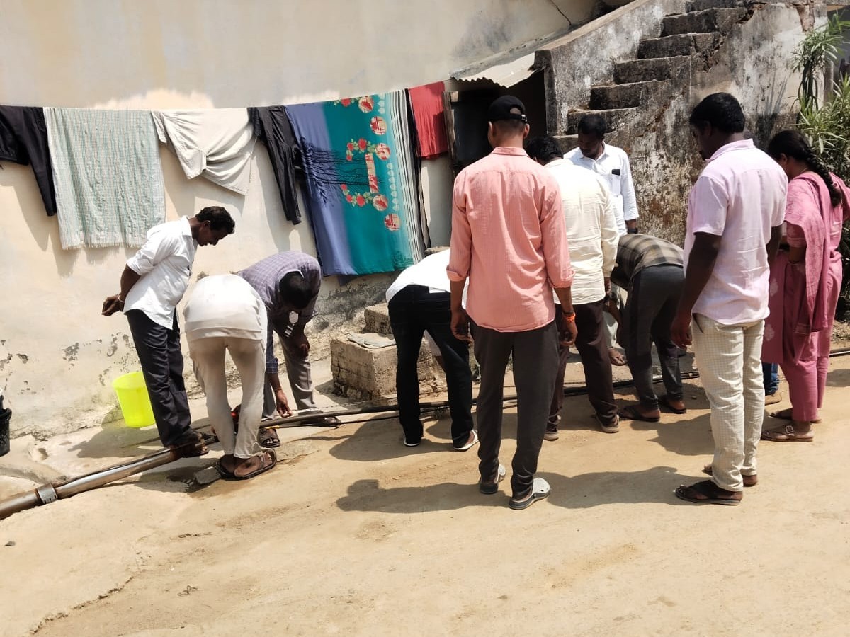 వెంకటరత్నాపూర్ గ్రామపంచాయతీలో విచారణ