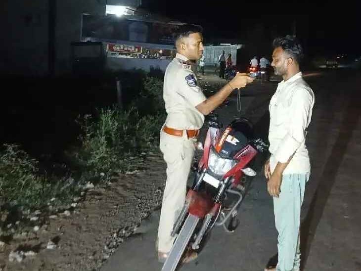 ఖమన X రోడ్డులో డ్రంకెన్ డ్రైవ్ తనిఖీలు