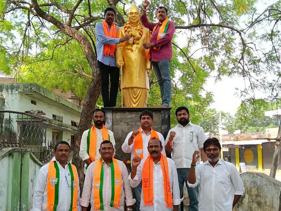 బీజేపీ నాయకుల ఆధ్వర్యంలో జగ్జీవన్ రావు జయంతి