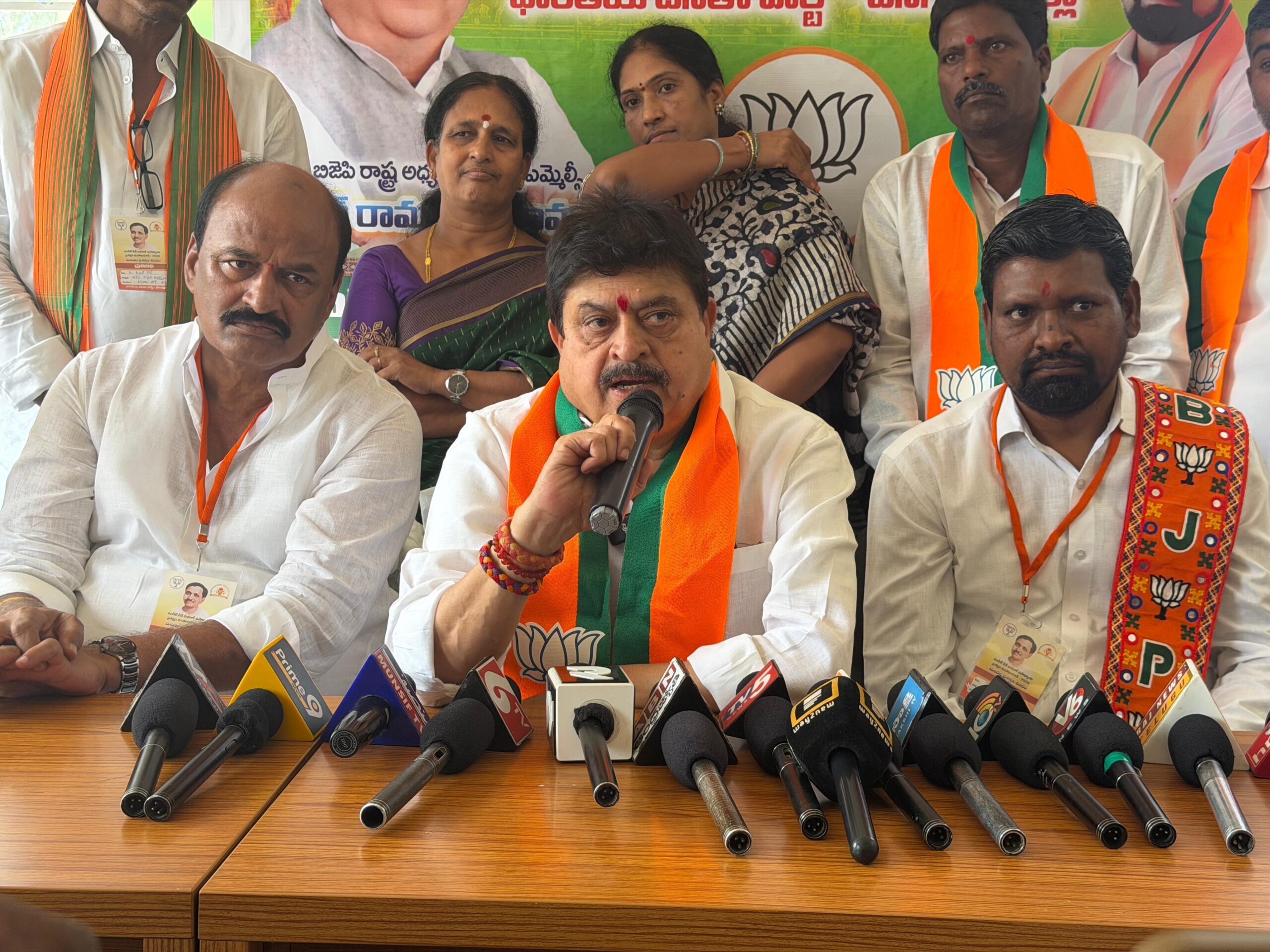 కాంగ్రెస్ పాలనపై రామచంద్ర రావు తీవ్ర విమర్శలు