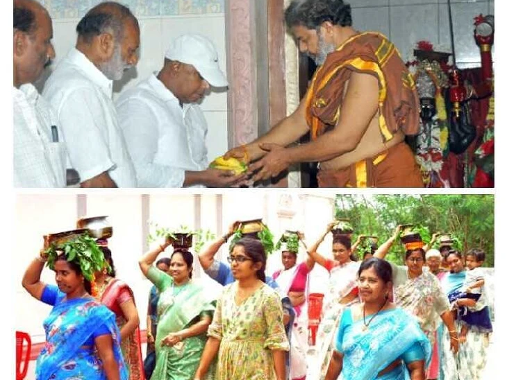 అన్నారుగూడెంలో మిన్నంటిన బోనాల సందడి