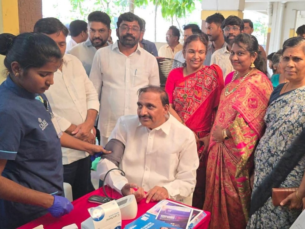 మాదాపూర్‌లో ఉచిత మెగా వైద్య శిబిరం