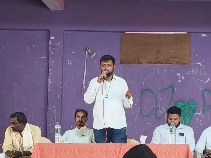 నకిరేకల్ పట్టణ మైనార్టీ అధ్యక్షుడిగా మతీన్