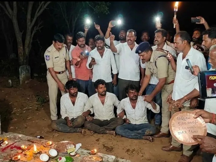 అప్పులు తీరతాయని శ్మశానంలో క్షుద్రపూజలు