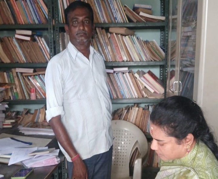 సంతమాగులూరు గ్రంథాలయంపై ఆకస్మిక తనిఖీ