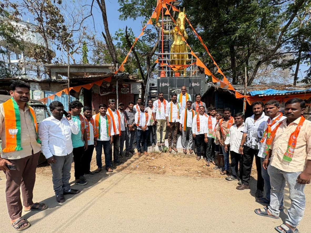 బీజేపీ పార్టీ ఆవిర్భావ దినోత్సవ వేడుకలు