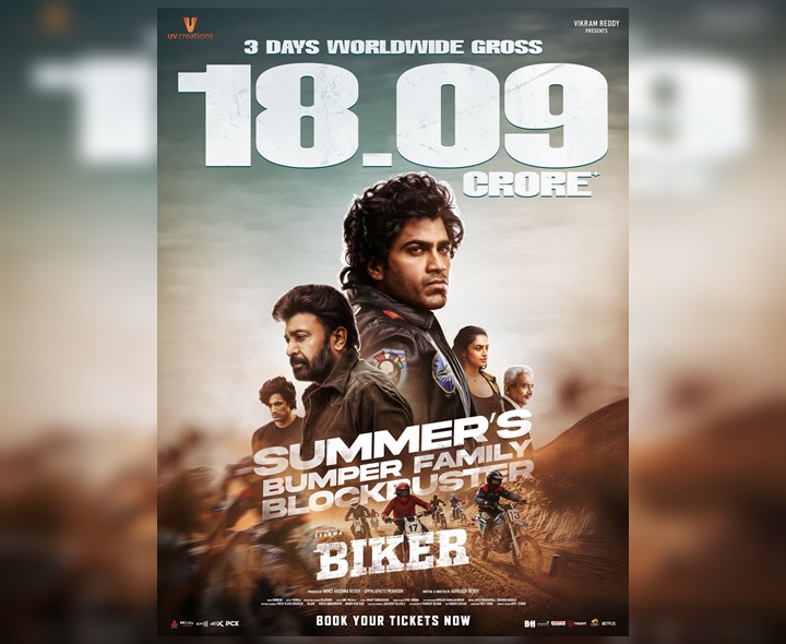 ‘బైకర్’ మూడు రోజుల కలెక్షన్స్ ఎంతంటే?