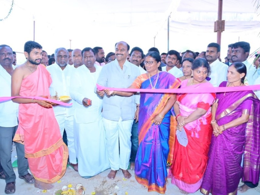 నూతన రైస్ మిల్లును ప్రారంభించిన ఎమ్మెల్యే