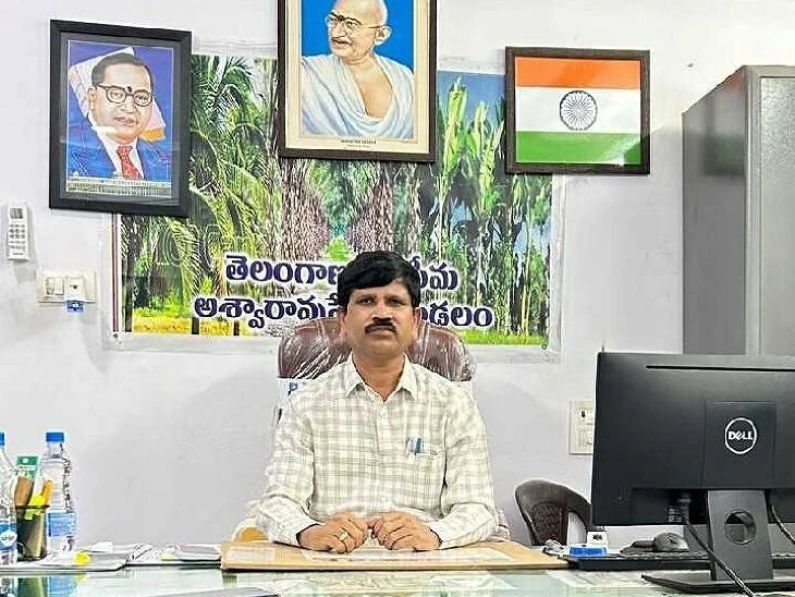 నూతన తహసీల్దార్‌గా కిషోర్‌ బాధ్యతల స్వీకరణ