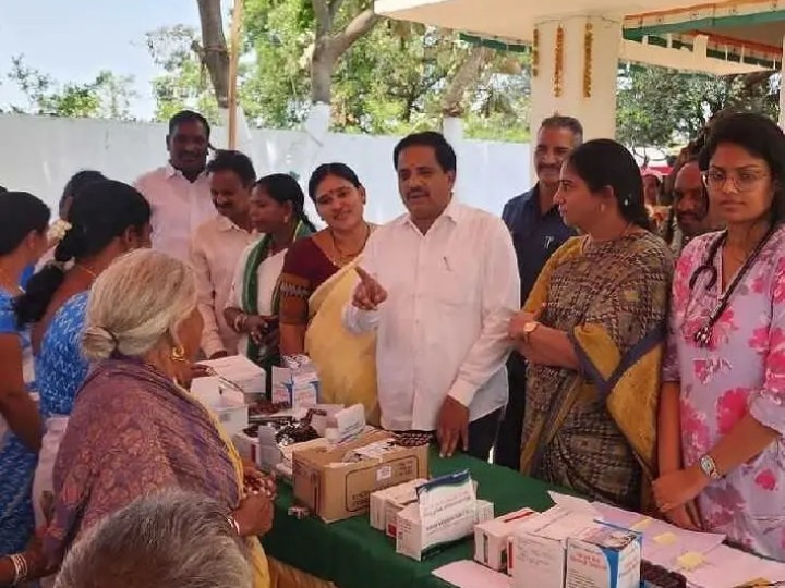 హెల్త్ క్యాంపును ప్రారంభించిన ఎమ్మెల్యే