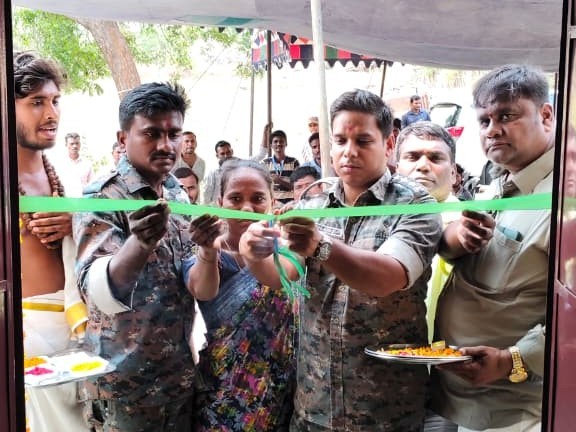 చర్ల, దుమ్ముగూడెం మండలాల్లో కమ్యూనిటీ హాళ్లు ప్రారంభం