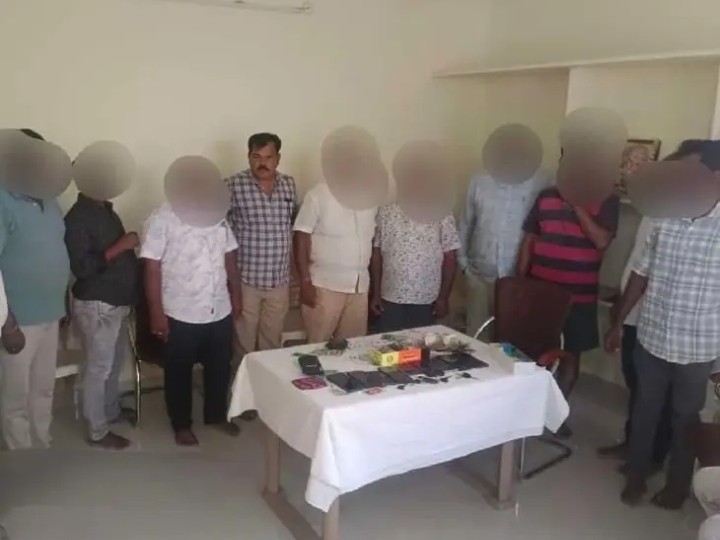 జూద స్థావరాలపై దాడి.. తొమ్మిది మంది అరెస్ట్