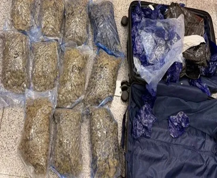 శంషాబాద్ ఎయిర్‌పోర్టులో గంజాయి కలకలం